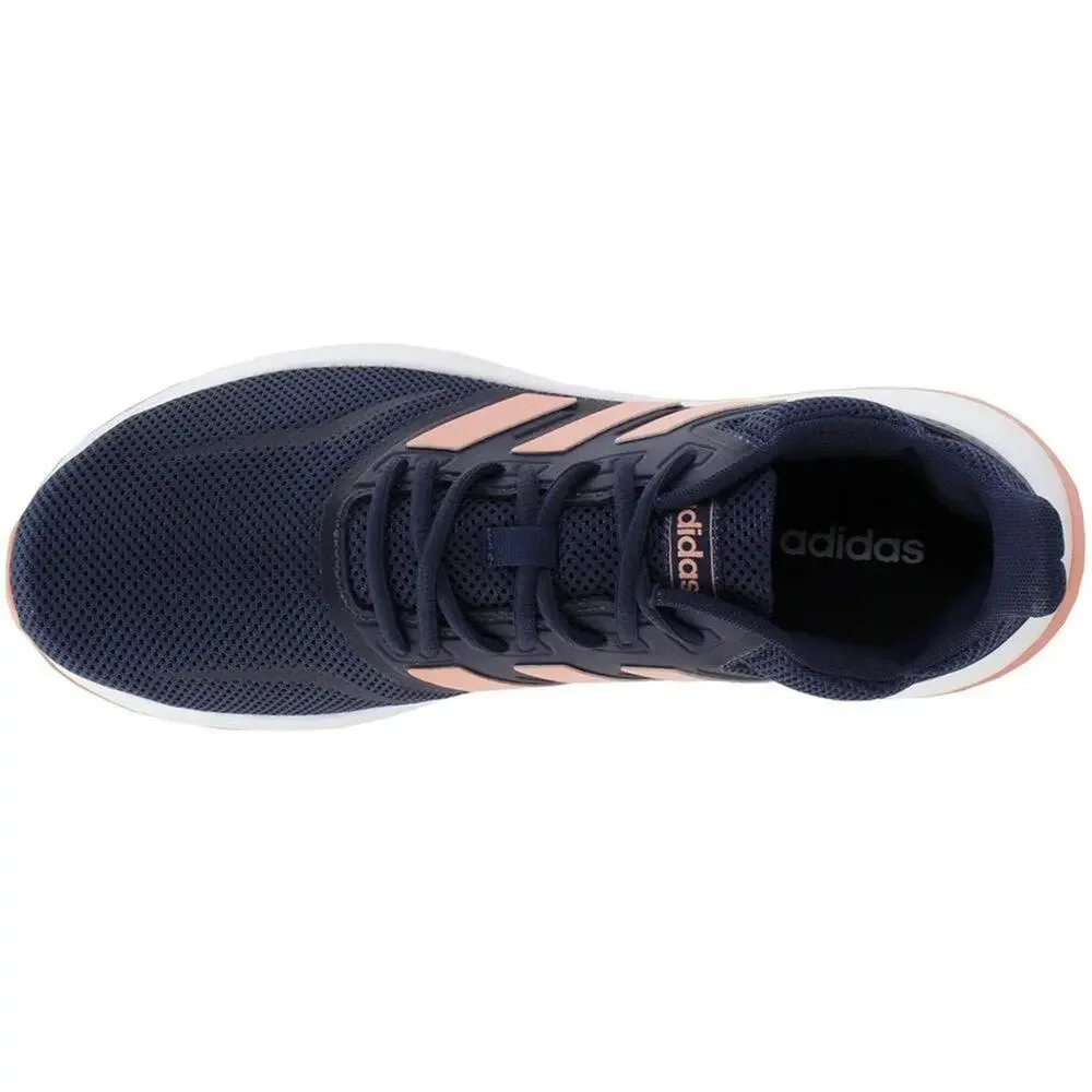 ADIDAS WOMEN'S FALCON TRACE BLUE F17/DUST PINK/TRACE BLUE F17 5 B US